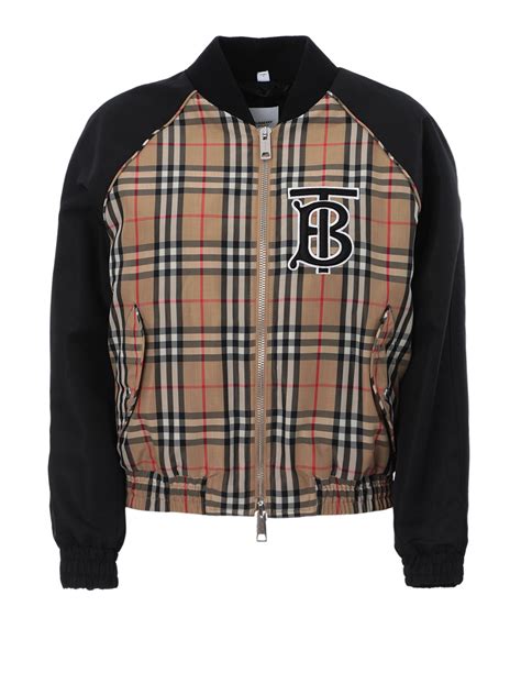 burberry bomber jacket vintage|burberry bomber jacket men.